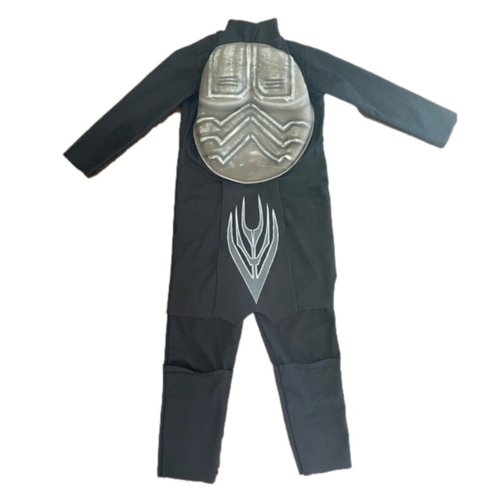 Star‎ Wars Costume Kids Size Black Padded Armor Jumpsuit